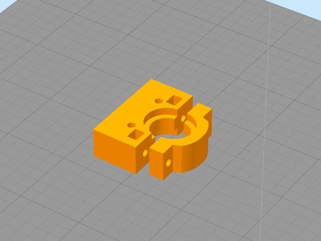 tevo tarántula stock de transporte e3d v6 montaje la impresora partes 3D print model - Mito3D
