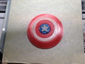 captain america shield toys games 3d print model - Mito3D