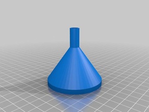 long-wide funnel tools customized 3d print model - Mito3D