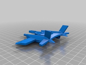 space fighter vipera 3d stampa 3d print model - Mito3D
