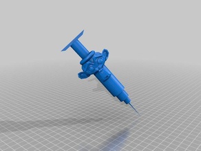 monkeyjuice props blender high school regis student project suzanne syringe 3d print model - Mito3D