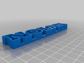 nolan las esculturas personalizado 3d print model - Mito3D