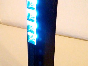 flashlight electronics 3d print model - Mito3D