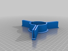 meu personalizados modelo paramétrico foguete fin ferramenta de alinhamento mão ferramentas 3d print model - Mito3D