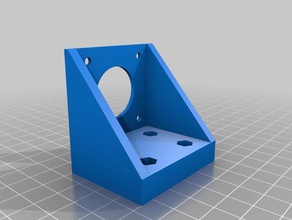 e3d de la impresora partes e3d-titan extrusora monte 3d print model - Mito3D