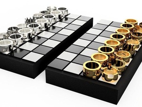 ring set chess game 3d print model - Mito3D