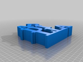 mi personalizados variable palabra escultura squirl esculturas 3d print model - Mito3D