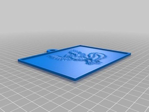 Arktos lithopane 2d angepasst 3d print model - Mito3D