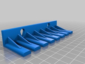 meine angepasste test lead holder-basic-Breite variiert tool Inhaber Boxen 3d print model - Mito3D