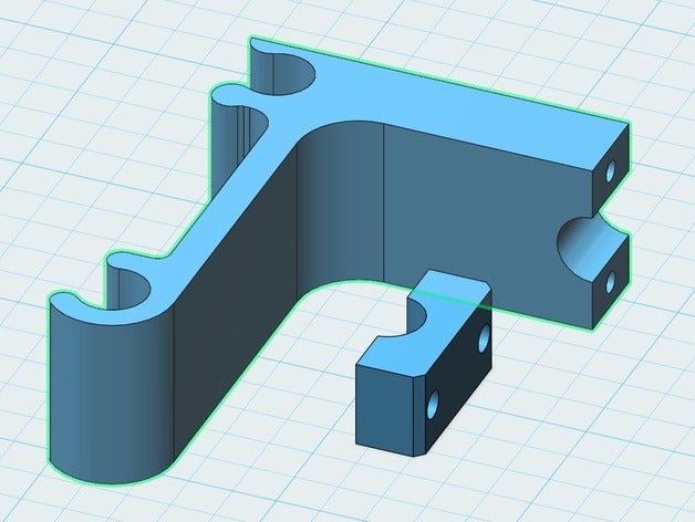 il comparatore monte prusa i3 3d la stampante parti 3D print model - Mito3D