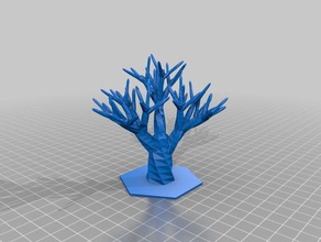 acuario árbol de v1 modelos personalizado 3d print model - Mito3D
