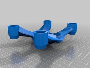 quad copter fighter 3d printing 3d print model - Mito3D