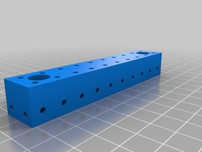 bricolage dc bus bar l'électronique 3d print model - Mito3D