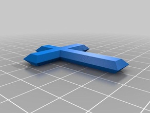 mon personnalisés en escalier de la croix les mathématiques l'art 3d print model - Mito3D