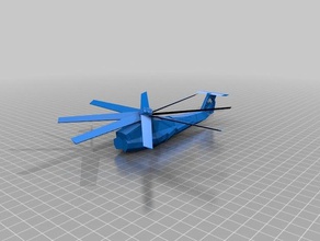 comanche hélicoptère 3d l'impression 3d print model - Mito3D