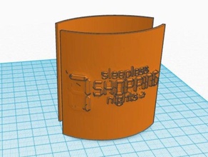 Teelichthalter schlaflose shopping-Nächte Dekor 3d print model - Mito3D