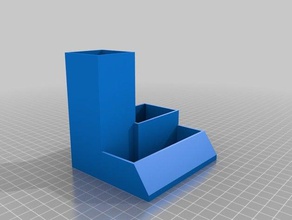 sostenedor de la pluma 3d impresión 3d print model - Mito3D