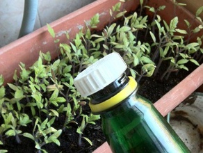 shower cap outdoor garden bottle 3d print model - Mito3D