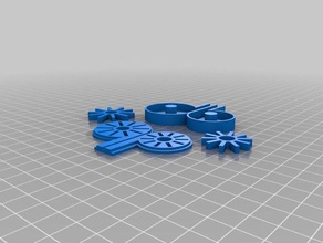 mon personnalisés mini sirène les jouets jeux 3d print model - Mito3D