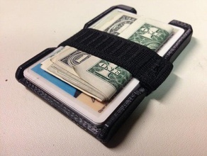 scheda di portafoglio accessori la carta credito da vinci soldi xyz 3d print model - Mito3D