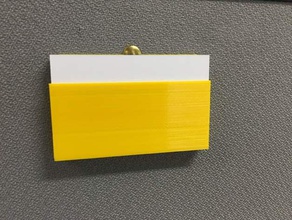 business card holder office holders 3d print model - Mito3D