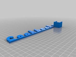 my customized shelf talker organization 3d print model - Mito3D