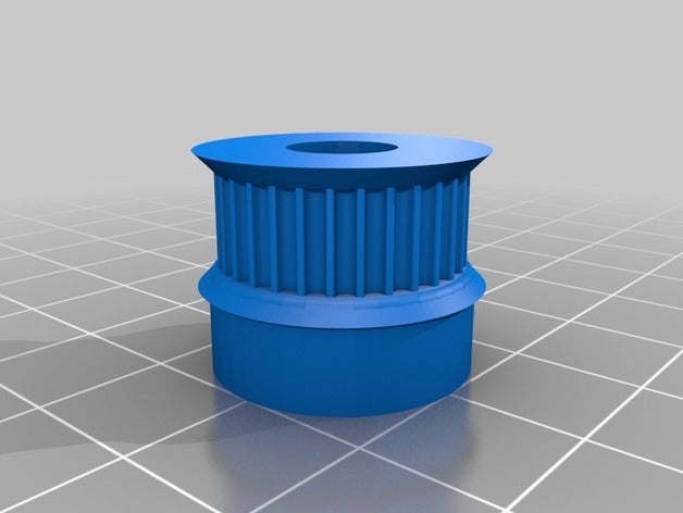 gt2 2 mm 8b 20t kasnak 3d de la impresora accesorios personalizado 3D print model - Mito3D