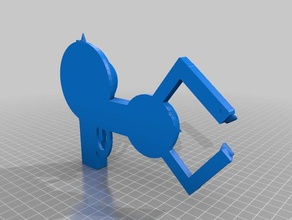 raygun split esculturas 3d print model - Mito3D