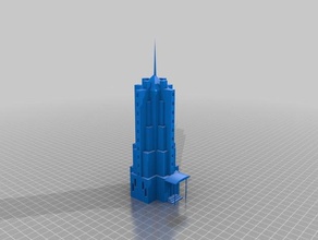 gratte-ciel nvz 3d l'impression 3d print model - Mito3D
