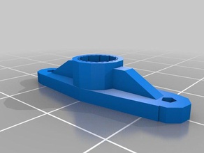 il mio personalizzato parametrico servo di armi 3f 2f robotica 3d print model - Mito3D