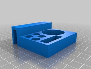 marco de 6mm soporte la herramienta prusa i3 3d impresora accesorios titular 3d print model - Mito3D