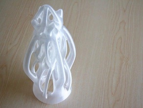 cascading structure sculptures art award cascde decoration design ornament trophy 3d print model - Mito3D