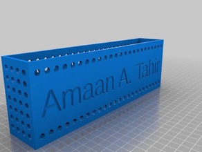 amaan box containers customized 3d print model - Mito3D