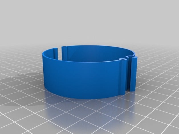 mis personalizado hebilla simple pulsera pulseras 3D print model - Mito3D