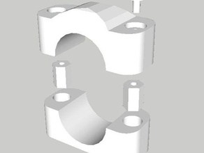 openrov derin pil tüp gelin Robotik 3d print model - Mito3D