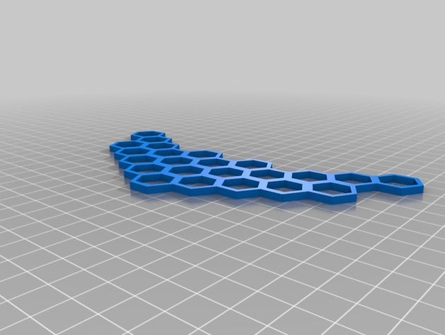 hexagon serisi kolye takı 3D print model - Mito3D