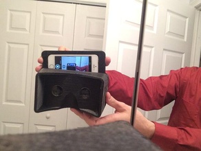 vr iphone adaptadores 5 6 6s móveis o realidade virtual 3d print model - Mito3D
