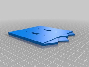 magnet light switch replacement parts 3d print model - Mito3D