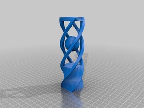 cage à billes de torsion interactifs art personnalisé 3d print model - Mito3D