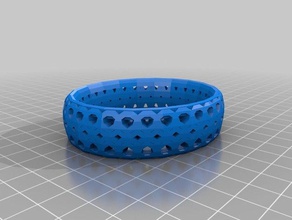 bracelet decagon bracelets customized 3d print model - Mito3D