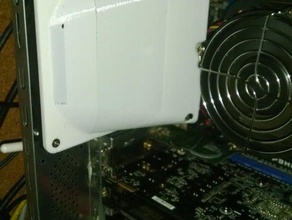 CPU soğutucu kanalı bilgisayar 3d print model - Mito3D