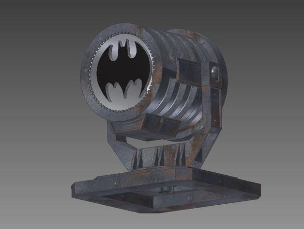 Fledermaus-signal Modelle batman batman-symbol batsignal 3D print model - Mito3D