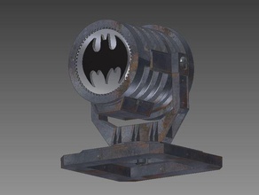 bat-sinal modelos batman símbolo batsignal 3d print model - Mito3D