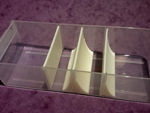 facile accesso scatola di immagazzinaggio del cassetto divisore strumento i titolari scatole 3d print model - Mito3D