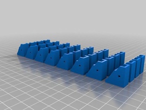 corner brackets 32 engineering vernierst 3d print model - Mito3D