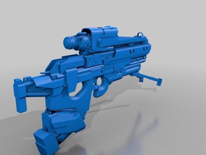 vizyon izdiham kader tarar kopyaları silah 3d print model - Mito3D