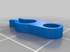 soporte cableadobowden ulticampy 3d printer accessories 3d print model - Mito3D
