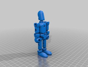 humanos 3d impresión 3d print model - Mito3D