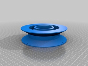 loose filament spool 3d printer accessories customized 3d print model - Mito3D
