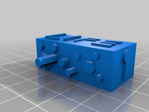robot pencil topper 3d printing 3d print model - Mito3D